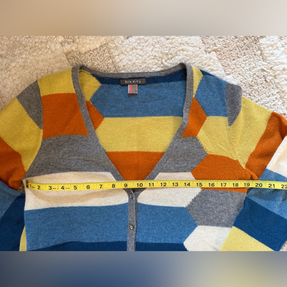 Orla Kiely Multicolor Geometric Sweater - Picture 4 of 5